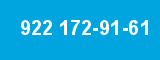 922 172-91-61 922 172-91-61